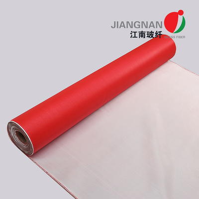 Vải sợi thủy tinh nhiệt độ cao 666 C SS được gia cố bằng dây SS được phủ bằng lớp phủ silicon