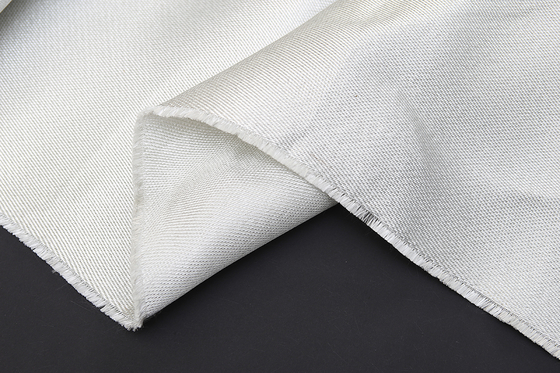 Cấu trúc dệt satin Vải sợi thủy tinh gia cố với chèn dây SS
