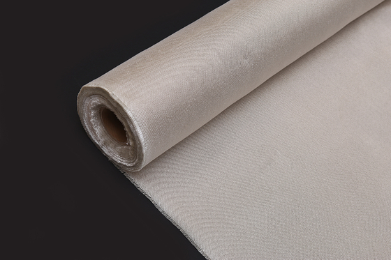 Vải sợi thủy tinh tráng phủ Vermiculite Vải cách nhiệt chịu nhiệt độ cao