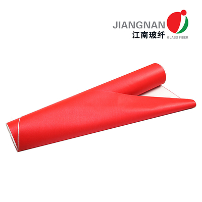 Vải sợi thủy tinh nhiệt độ cao 666 C SS được gia cố bằng dây SS được phủ bằng lớp phủ silicon