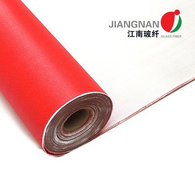 Vải sợi thủy tinh nhiệt độ cao 666 C SS được gia cố bằng dây SS được phủ bằng lớp phủ silicon