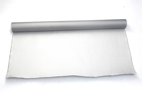 Dây thép không gỉ M850 Lớp phủ silicon màu xám 1 mặt 120gsm được sử dụng cho áo khoác và rèm khói