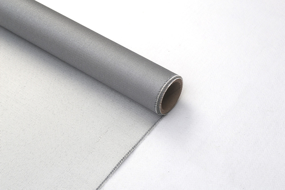 Dây thép không gỉ M850 Lớp phủ silicon màu xám 1 mặt 120gsm được sử dụng cho áo khoác và rèm khói