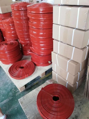 Cao su silicone nhiệt độ cao sợi thủy tinh trượt cho dây cáp