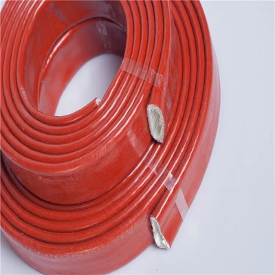 Bảo vệ đường ống Cao su silicone tráng bọc bằng sợi thủy tinh cho ô tô và điện