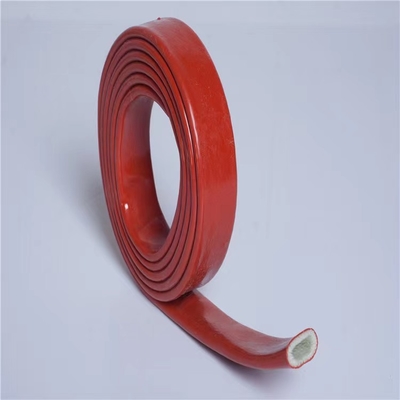 2.2mm Cao su silicone sợi thủy tinh Sleeving Silicone tráng