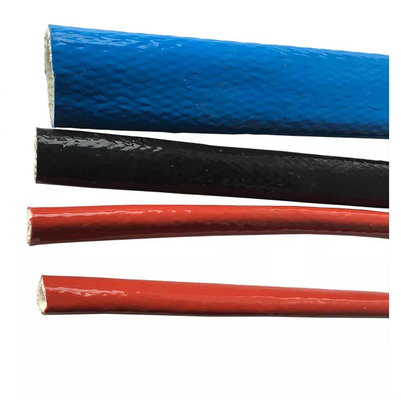 Cao su silicone tráng lớp E bằng sợi thủy tinh chống cháy Ống tay áo Khả năng chống cháy