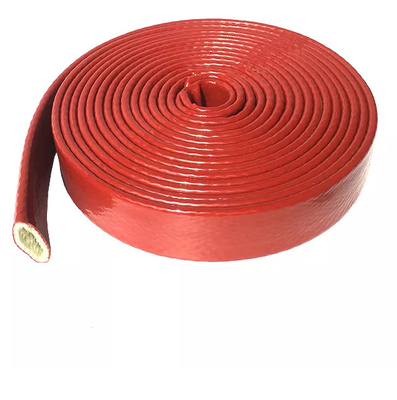 Cao su silicone tráng lớp E bằng sợi thủy tinh chống cháy Ống tay áo Khả năng chống cháy