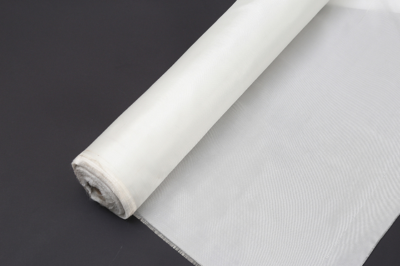 Mẫu dệt 1040 mm Vải lọc sợi thủy tinh cho túi thu gom bụi Bao bì