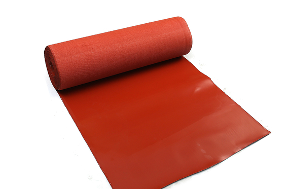 Vải sợi thủy tinh tráng silicon hạng nặng để chống nóng cách nhiệt
