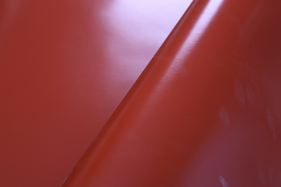 Vải sợi thủy tinh nhiệt độ cao tráng silicone cho rèm chống cháy và khớp linh hoạt